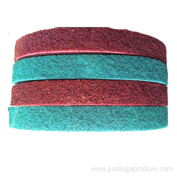 new abrasive materials nylon non woven sanding belts